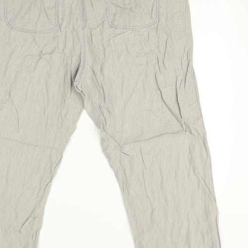 Collection Womens Grey   Trousers  Size 16 L28 in