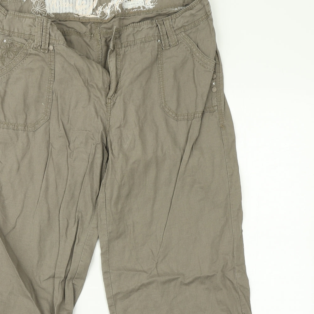 Newlook Womens Grey   Trousers  Size 16 L28 in