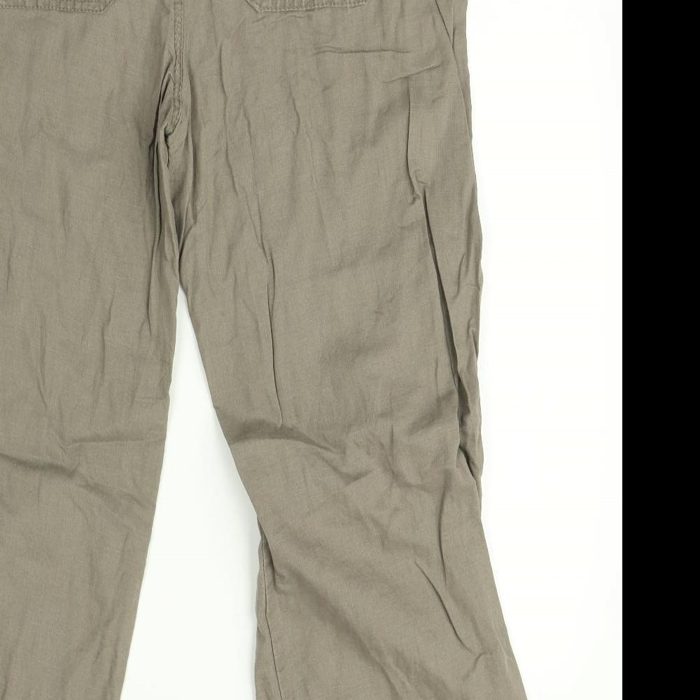 Newlook Womens Grey   Trousers  Size 16 L28 in