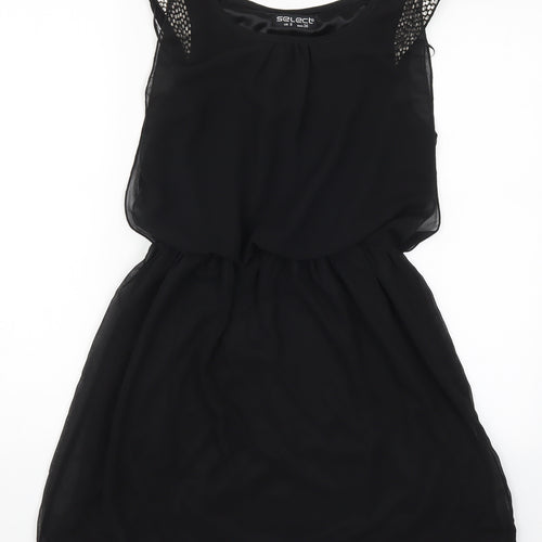 Select Womens Black   Mini  Size 8