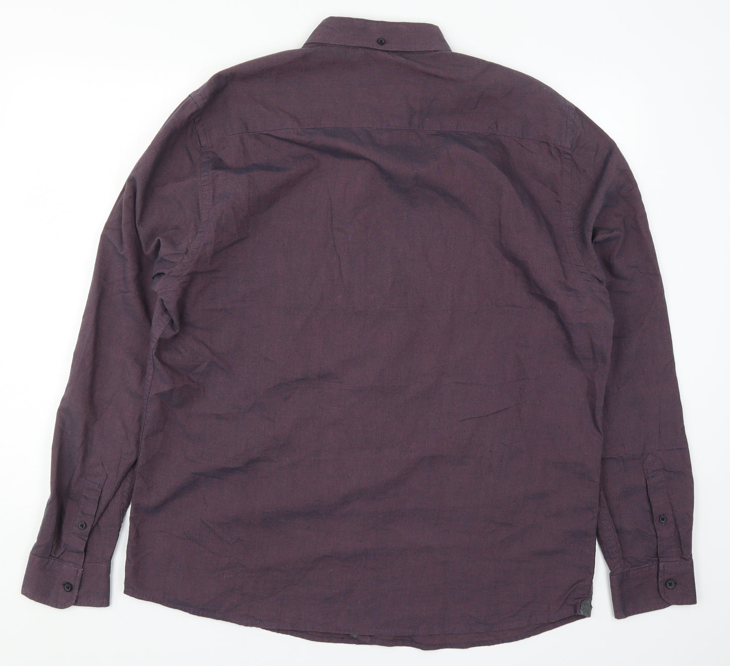 Matalan Mens Purple    Button-Up Size XL