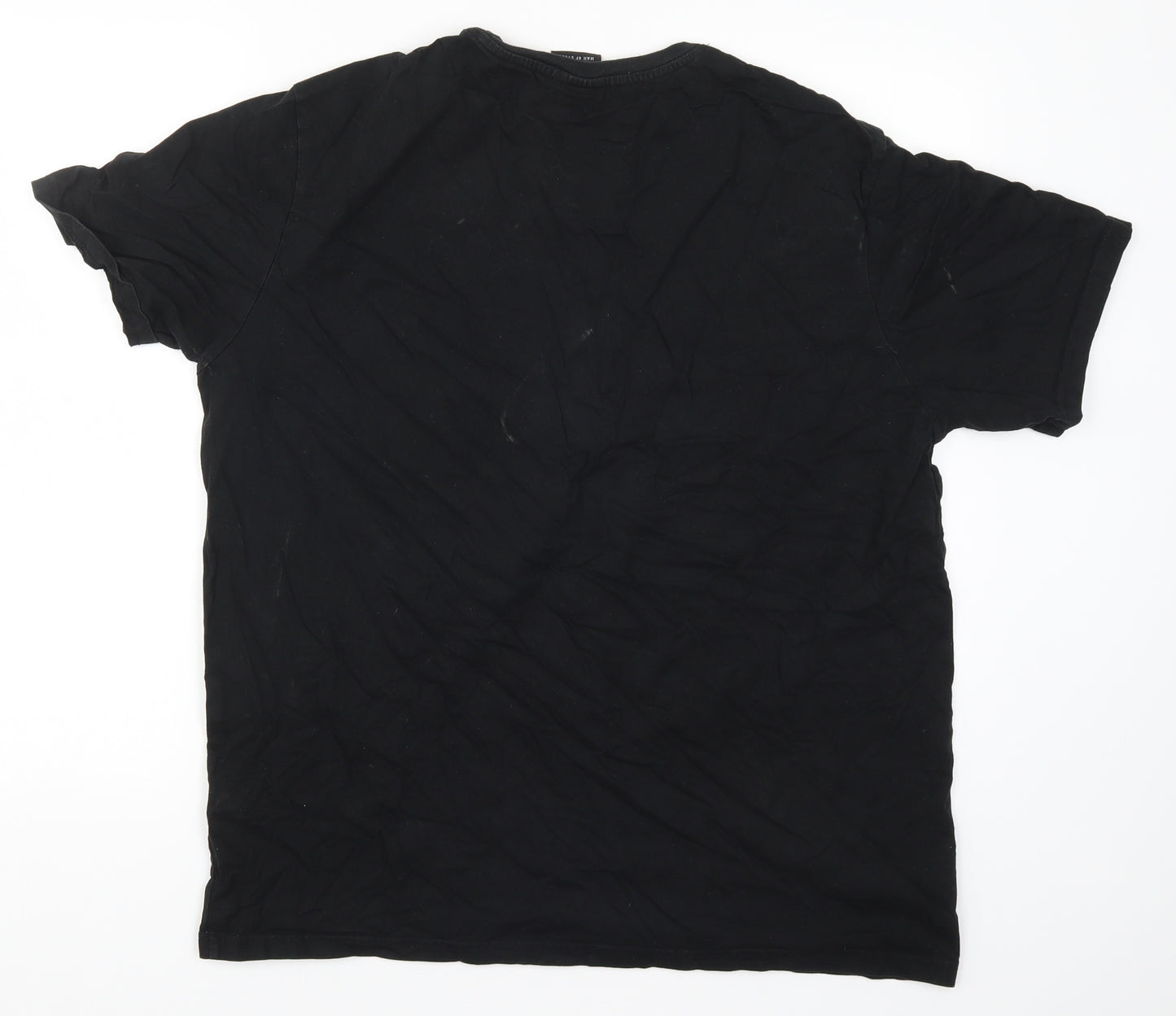 F&F Mens Black    T-Shirt Size XL  - Superman Man of Steel