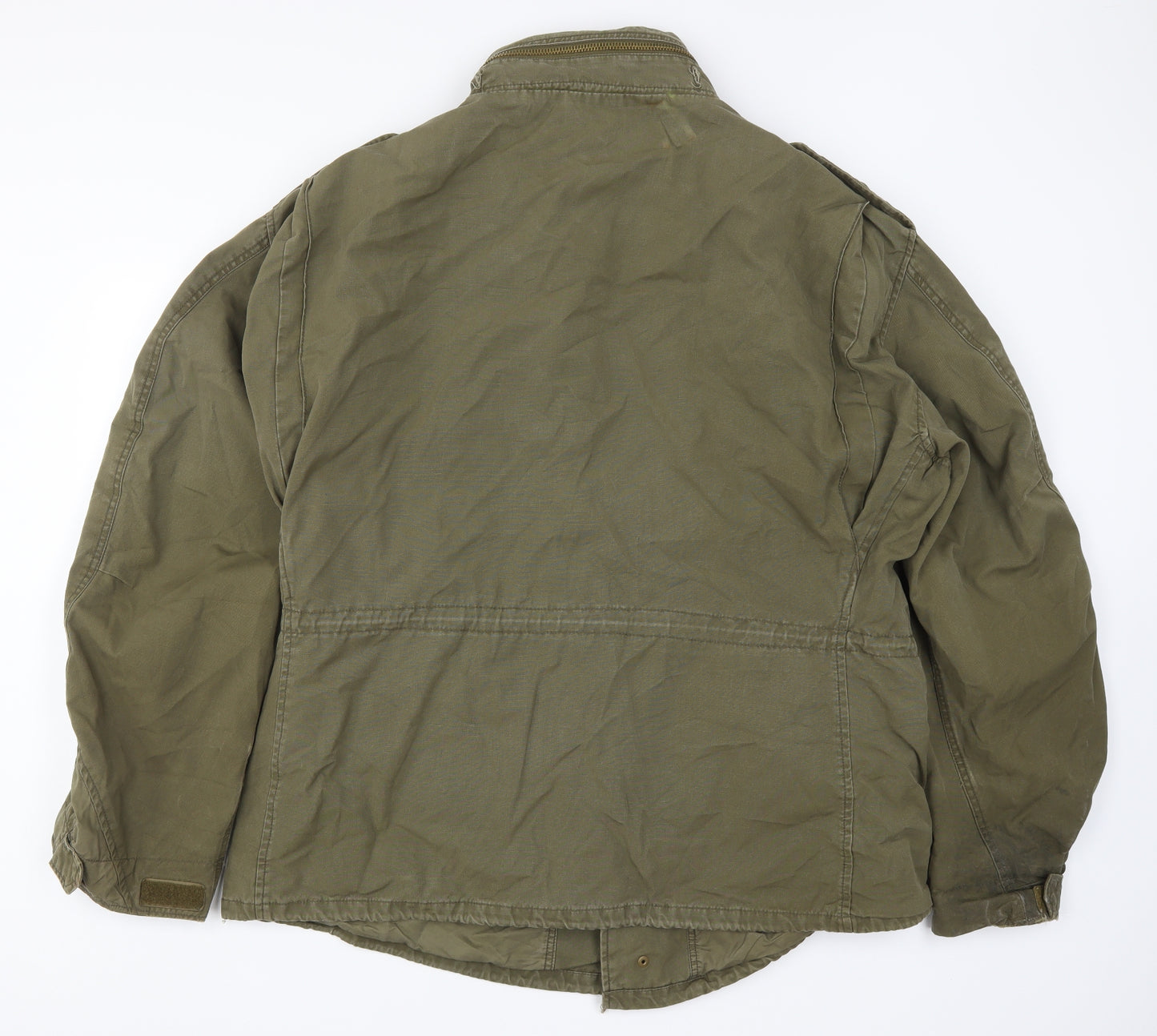 Preworn Mens Green   Jacket Coat Size XL  - Distressed Look