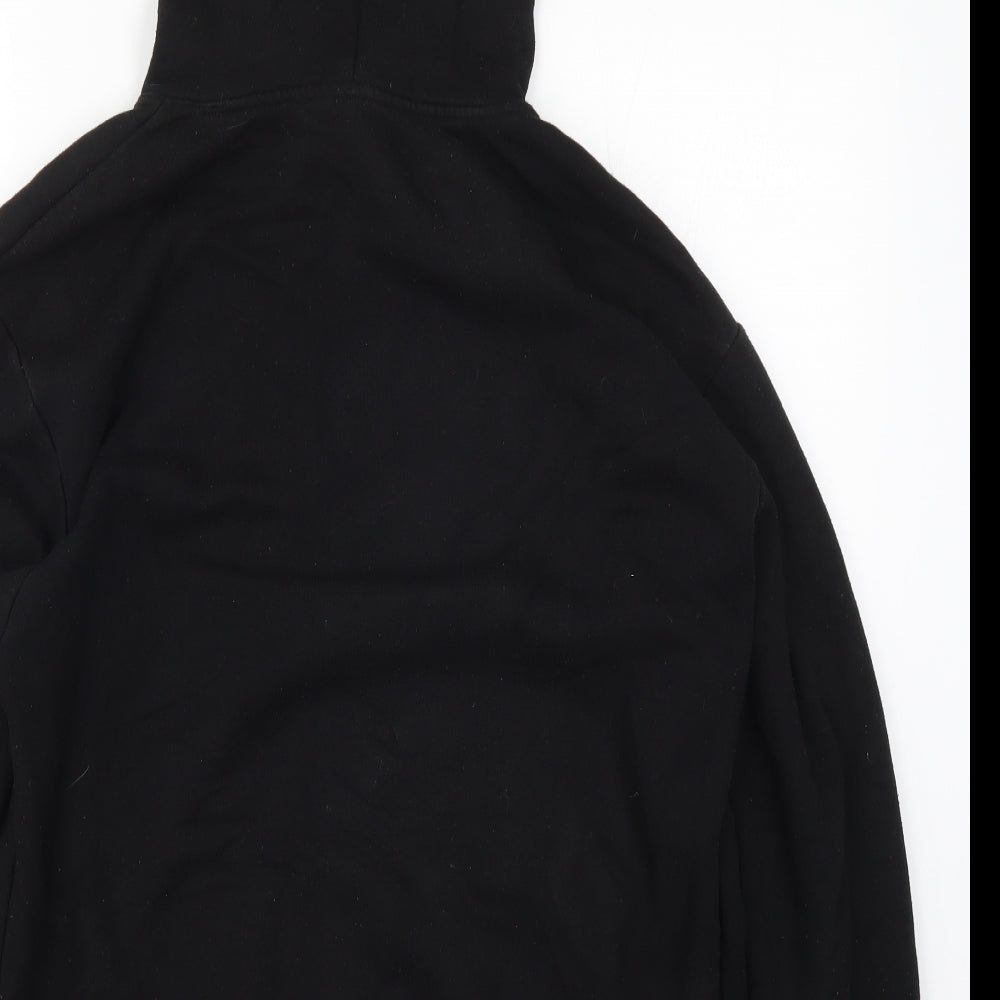 H&M Mens Black   Pullover Hoodie Size M  - Seat of the Moment