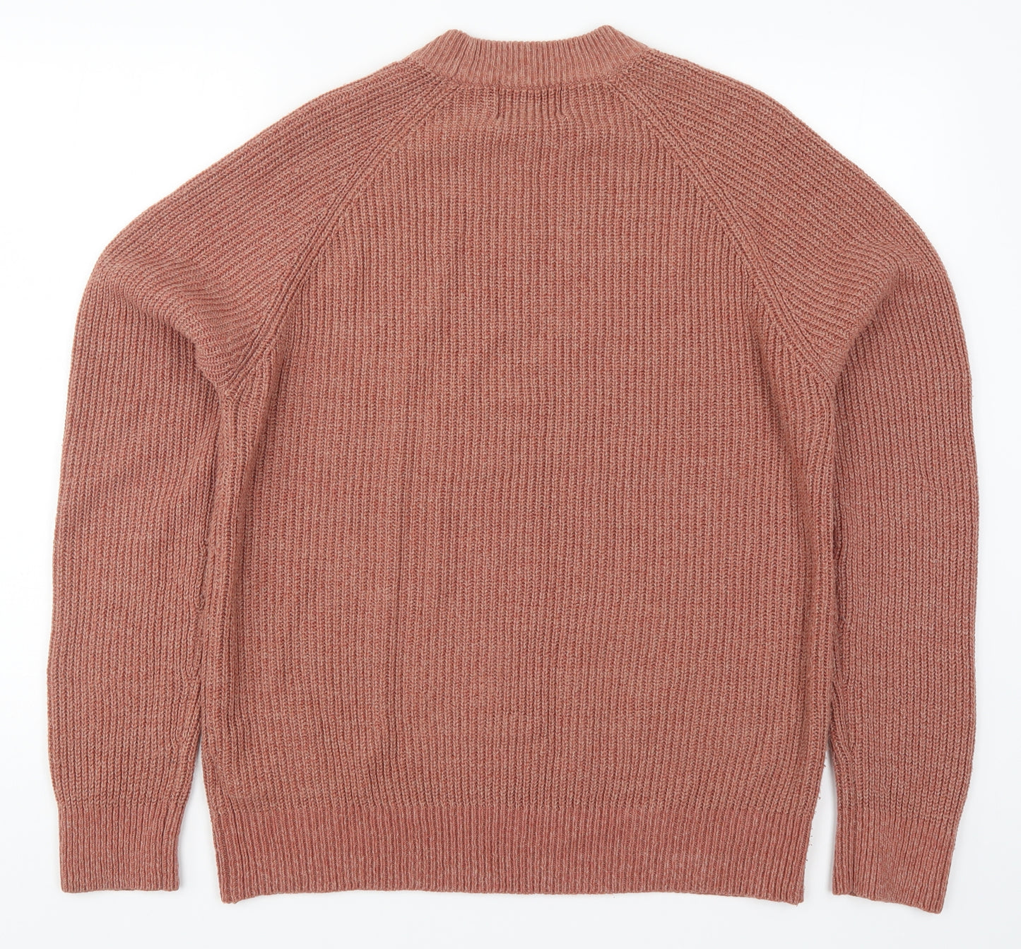 Topman Mens Red  Knit Pullover Jumper Size L