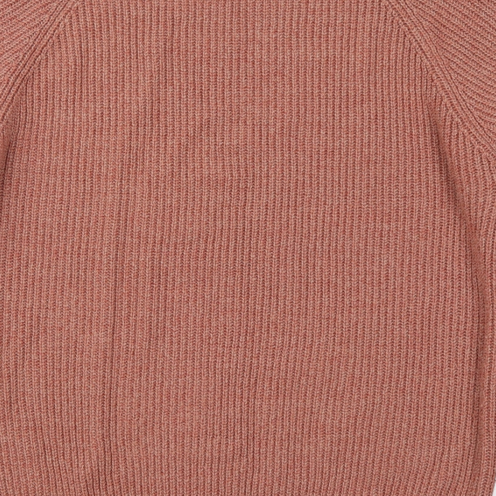 Topman Mens Red  Knit Pullover Jumper Size L