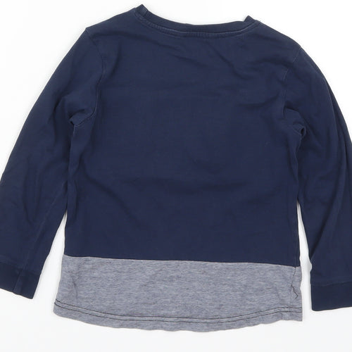 George Boys Blue   Basic T-Shirt Size 3-4 Years  - Dude