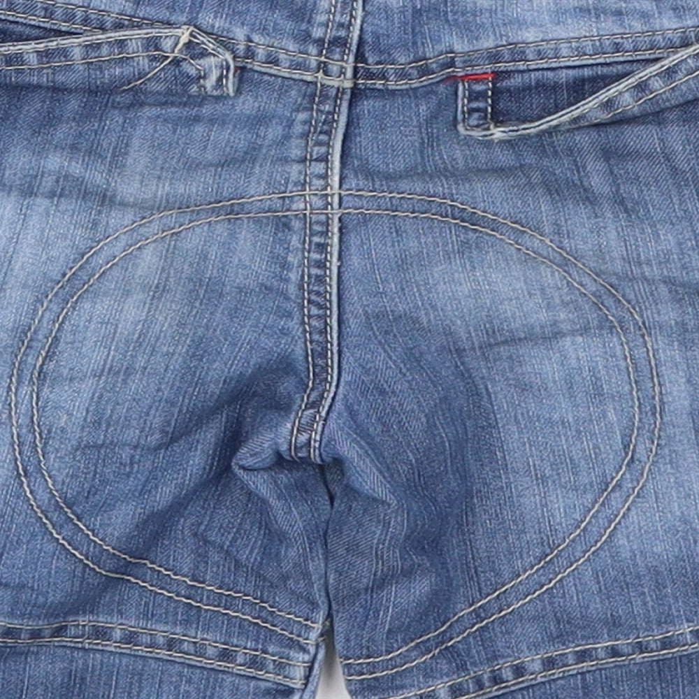 Mothercare Boys Blue  Denim Cargo Shorts Size 2-3 Years