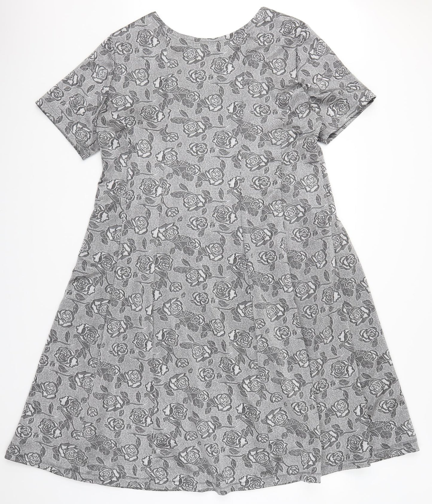 Berkertex Womens Red Floral  A-Line  Size 24