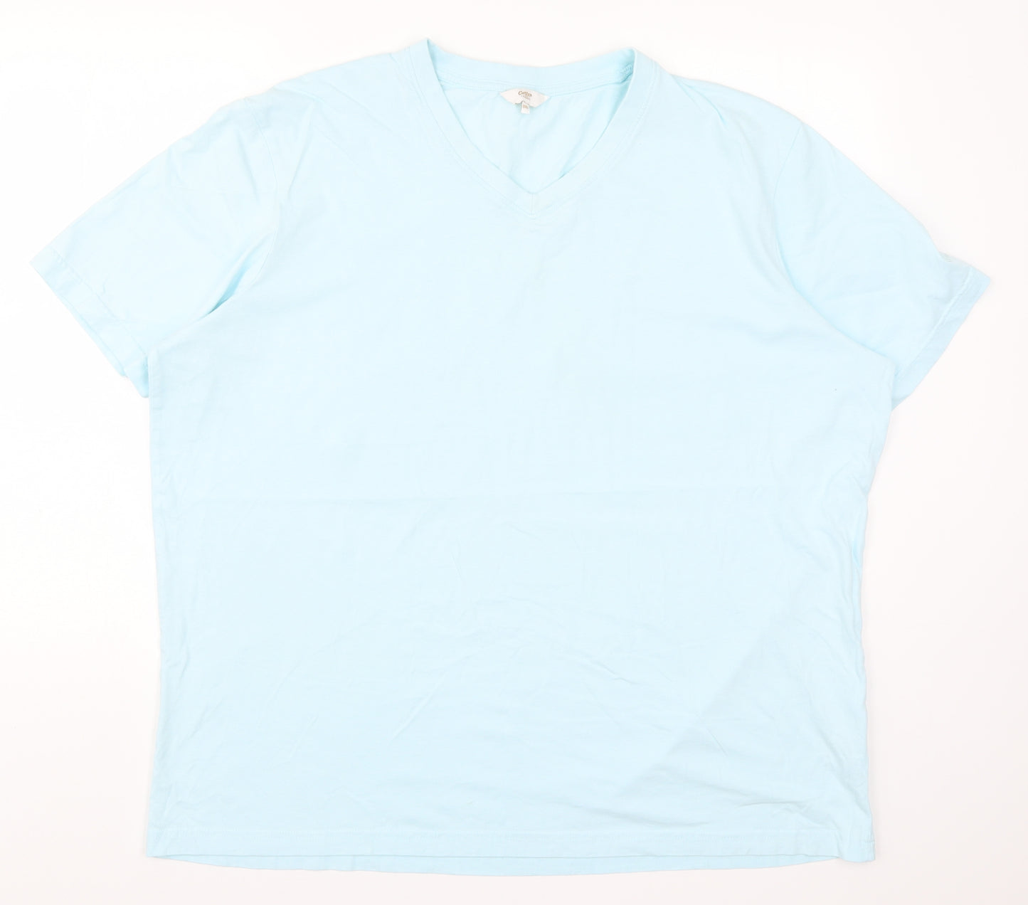 Cotton Traders Mens Blue    T-Shirt Size 2XL
