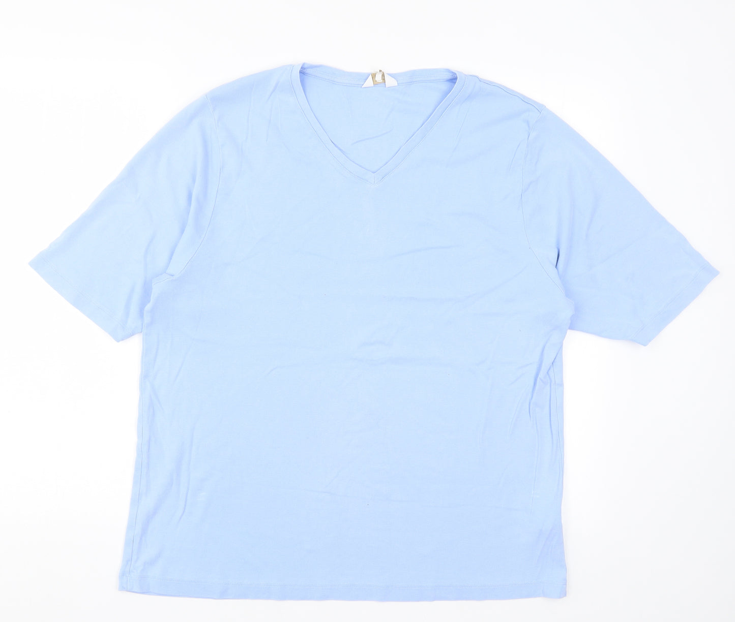 Cotton Traders Womens Blue   Basic T-Shirt Size 26