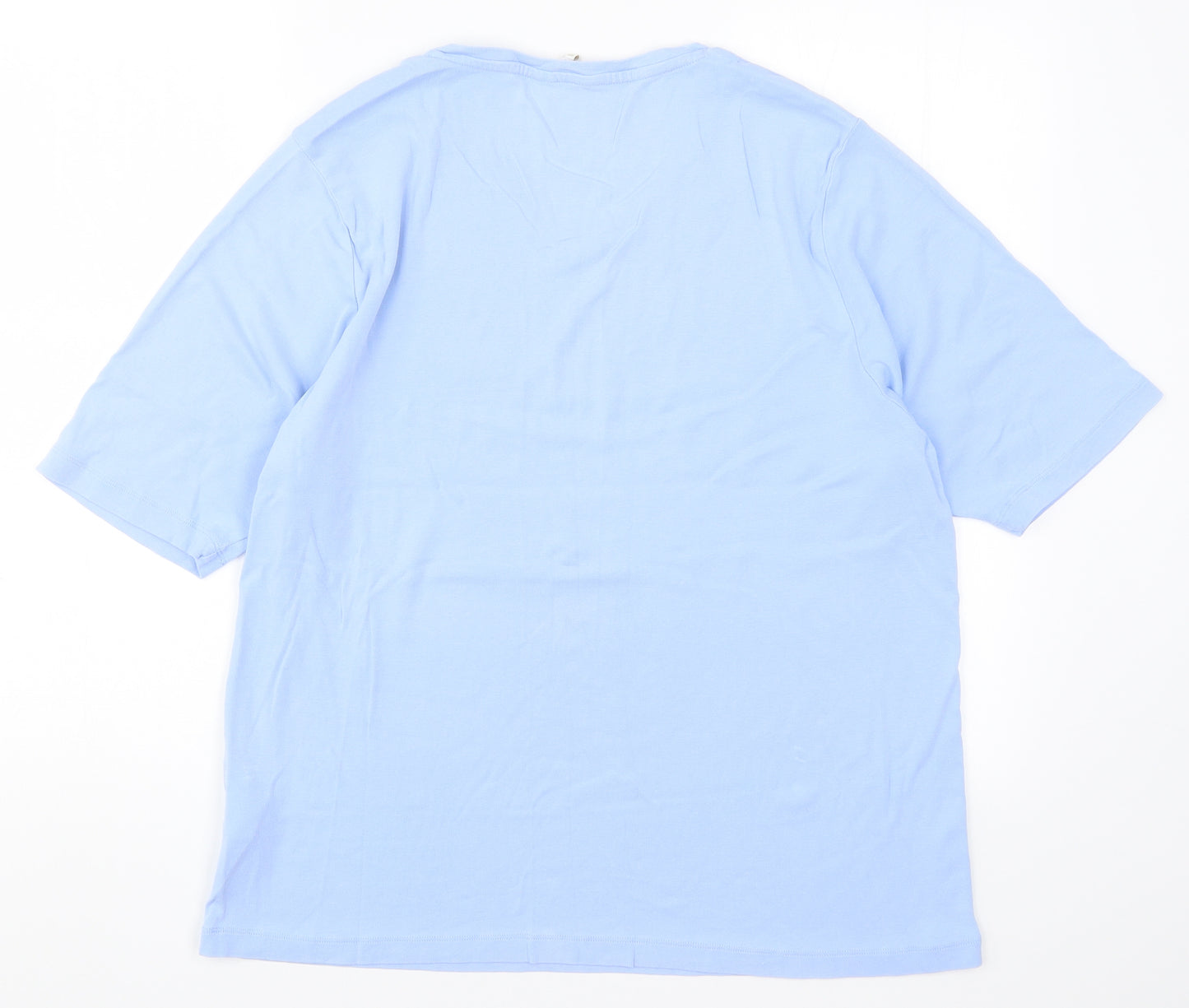 Cotton Traders Womens Blue   Basic T-Shirt Size 26
