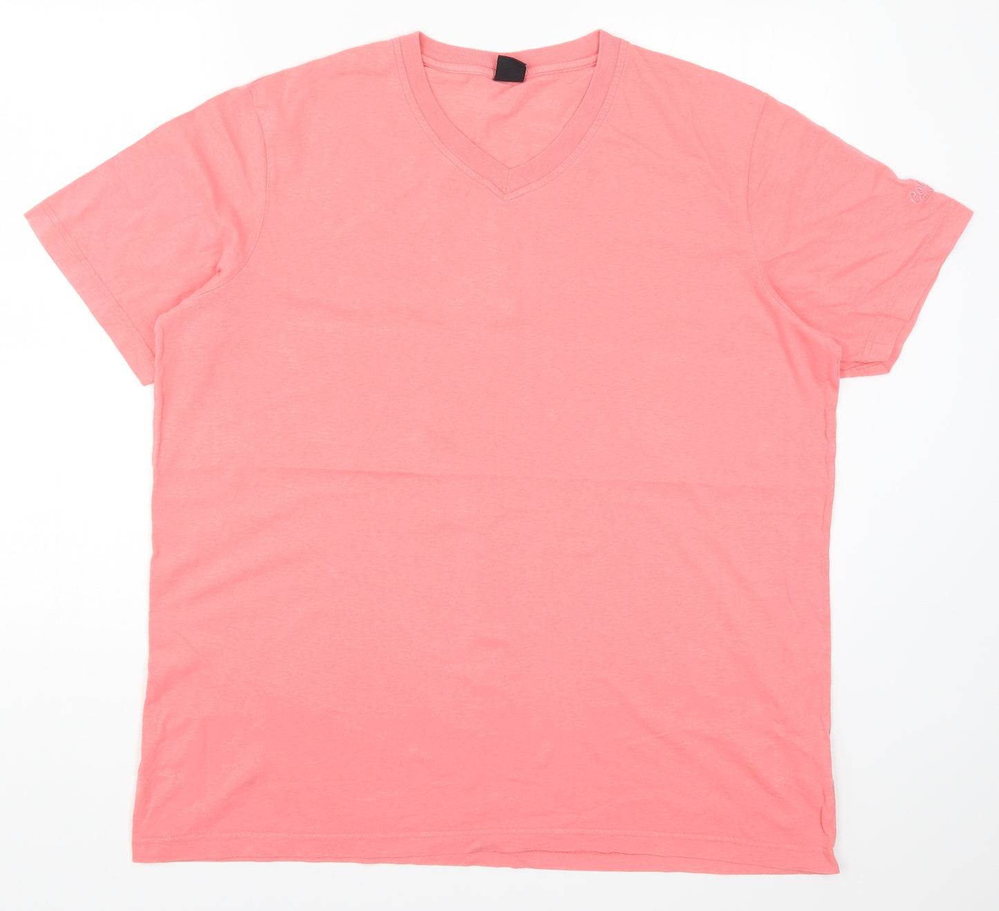Cotton Traders Mens Pink    T-Shirt Size XL