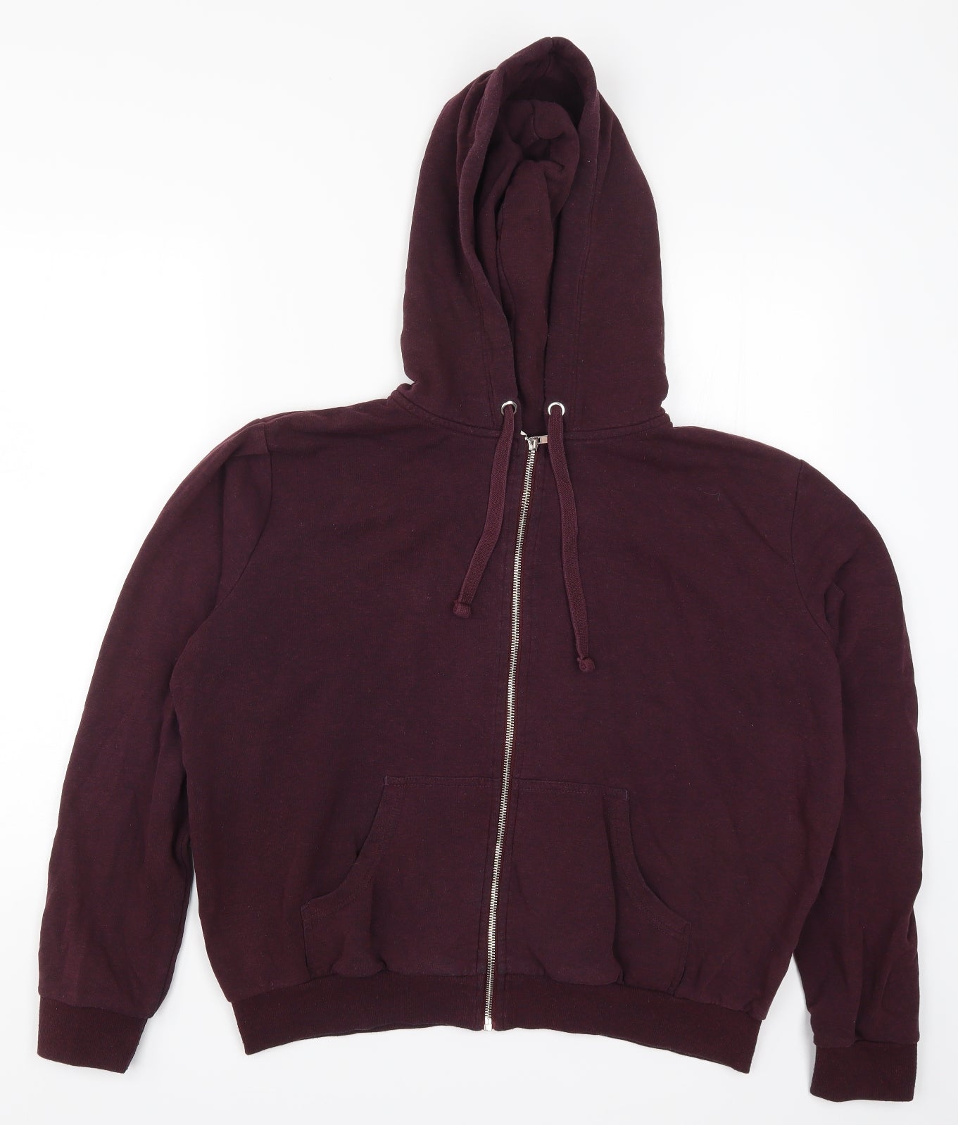 H&M Womens Purple   Full Zip Hoodie Size L