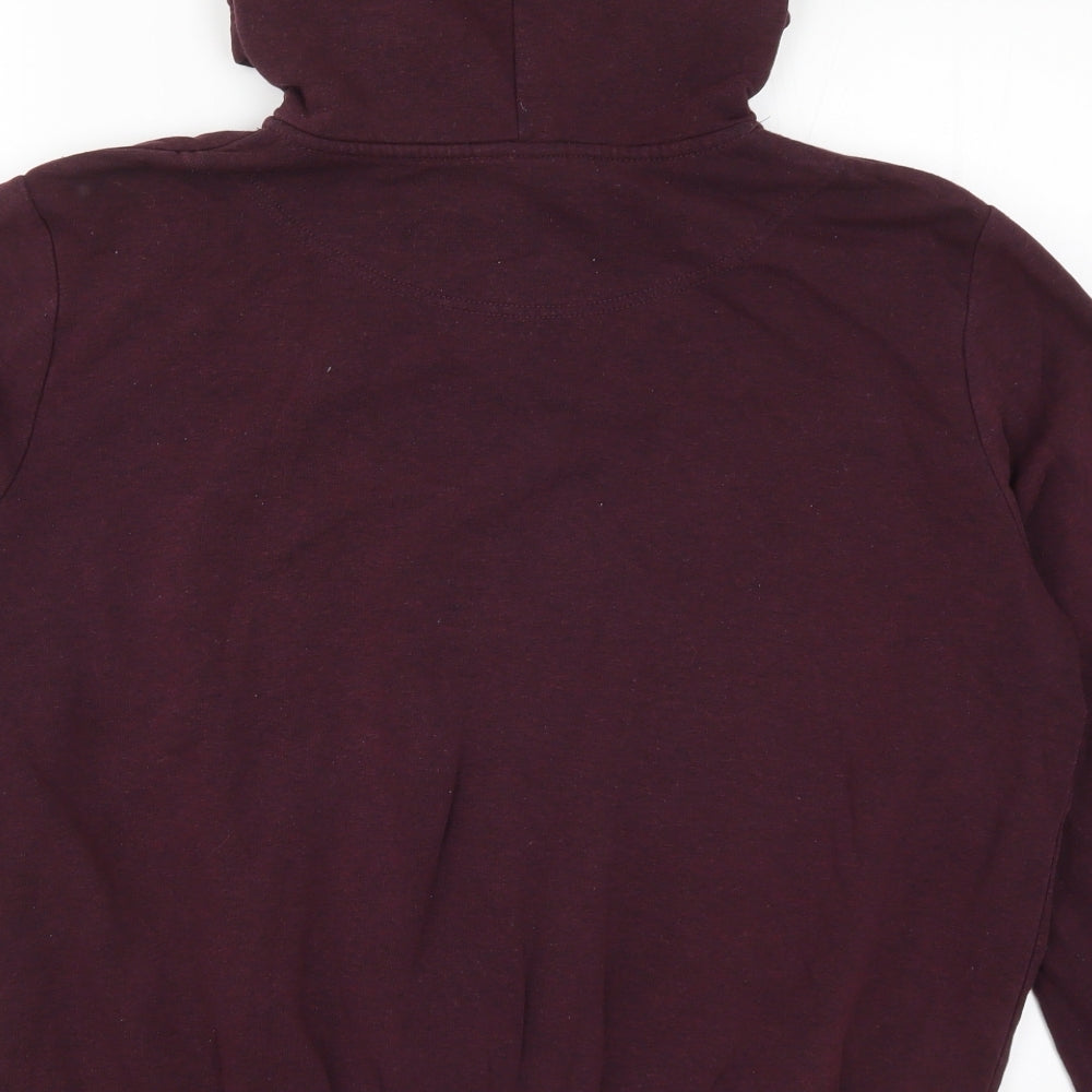 H&M Womens Purple   Full Zip Hoodie Size L