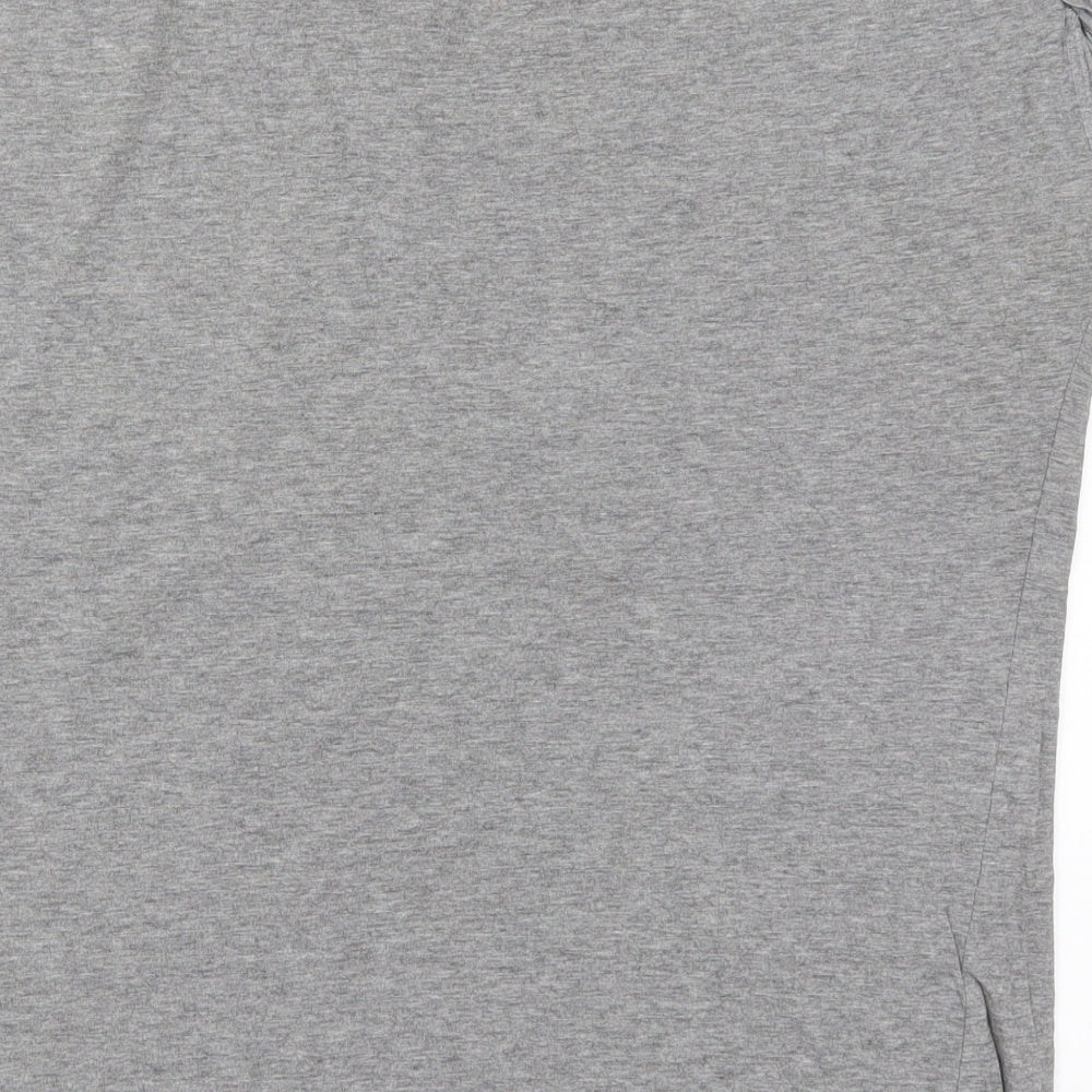 Label Be Womens Grey   Basic T-Shirt Size 18  - I Can Make Things Happen