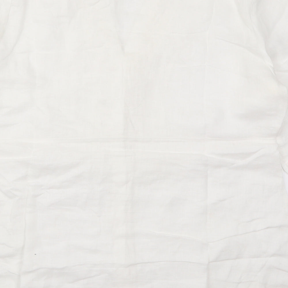 BHS Womens White   Basic Blouse Size 16