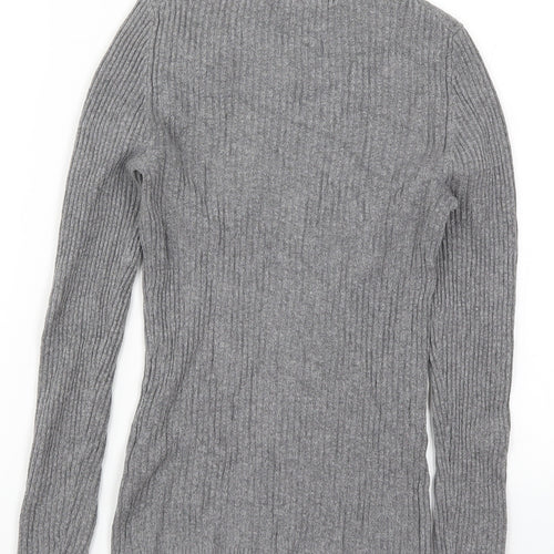 Primark Womens Grey  Knit Pullover Jumper Size 10
