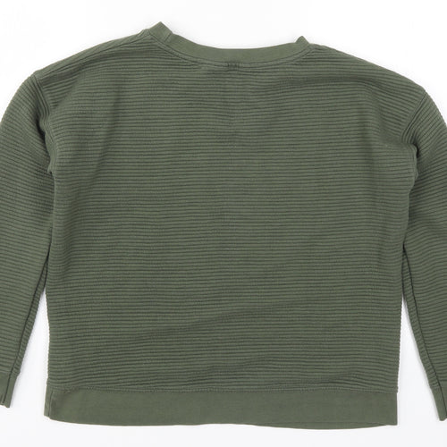 New Look Womens Green   Pullover Sweatshirt Size 12