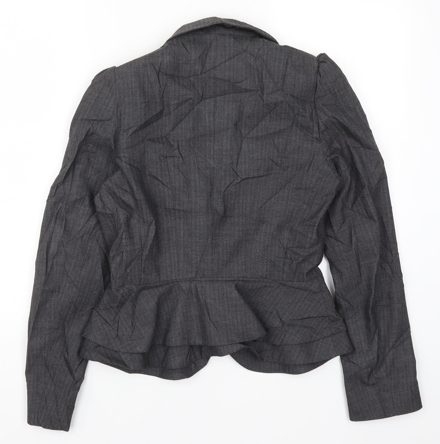 Warehouse Womens Grey   Jacket Suit Jacket Size 10