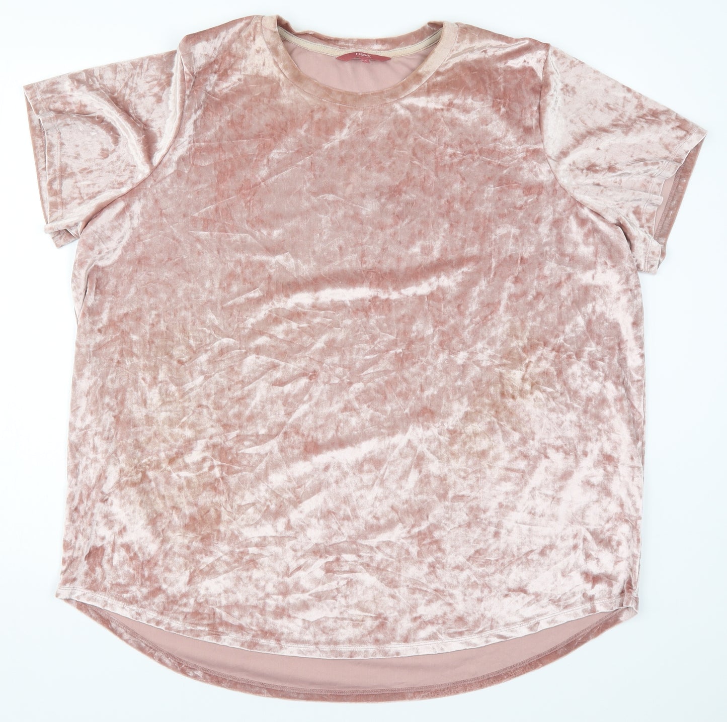 NEXT Womens Pink   Basic T-Shirt Size 22