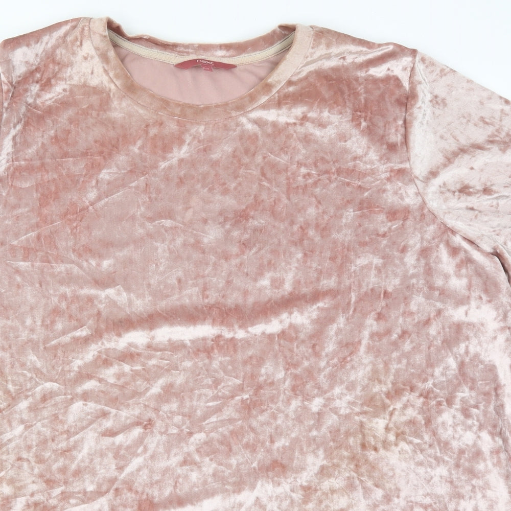 NEXT Womens Pink   Basic T-Shirt Size 22