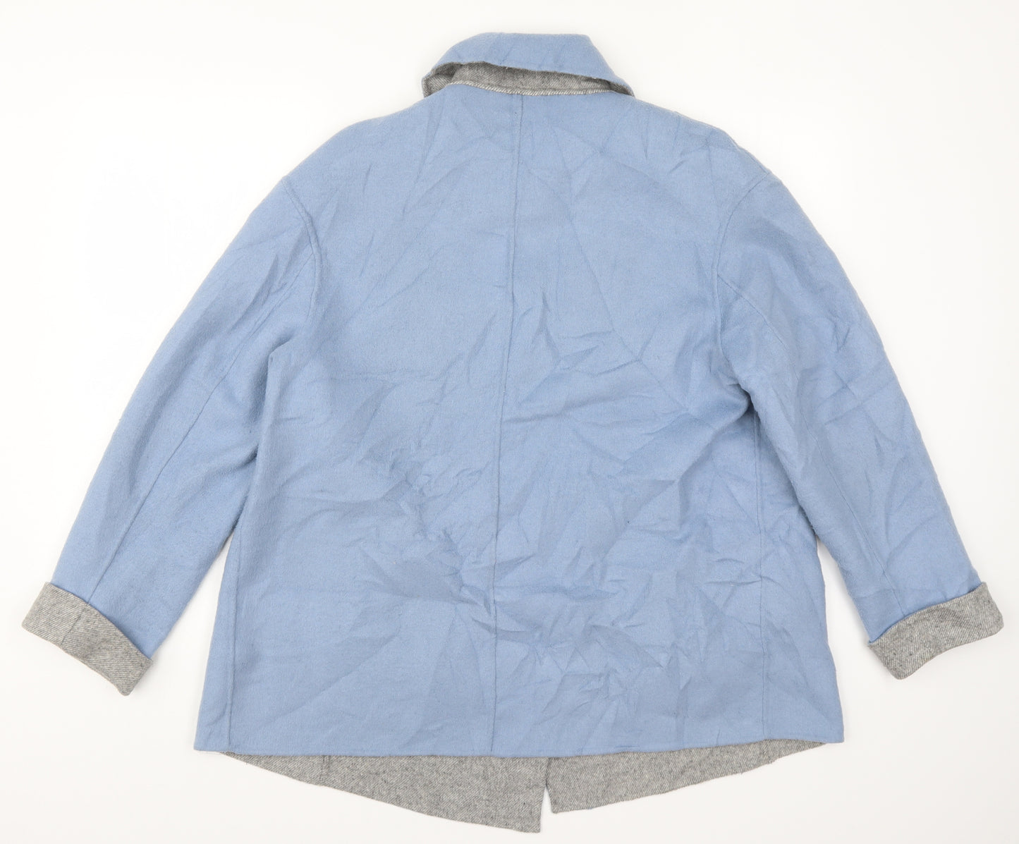 Marks and Spencer Womens Blue   Jacket Coatigan Size 14