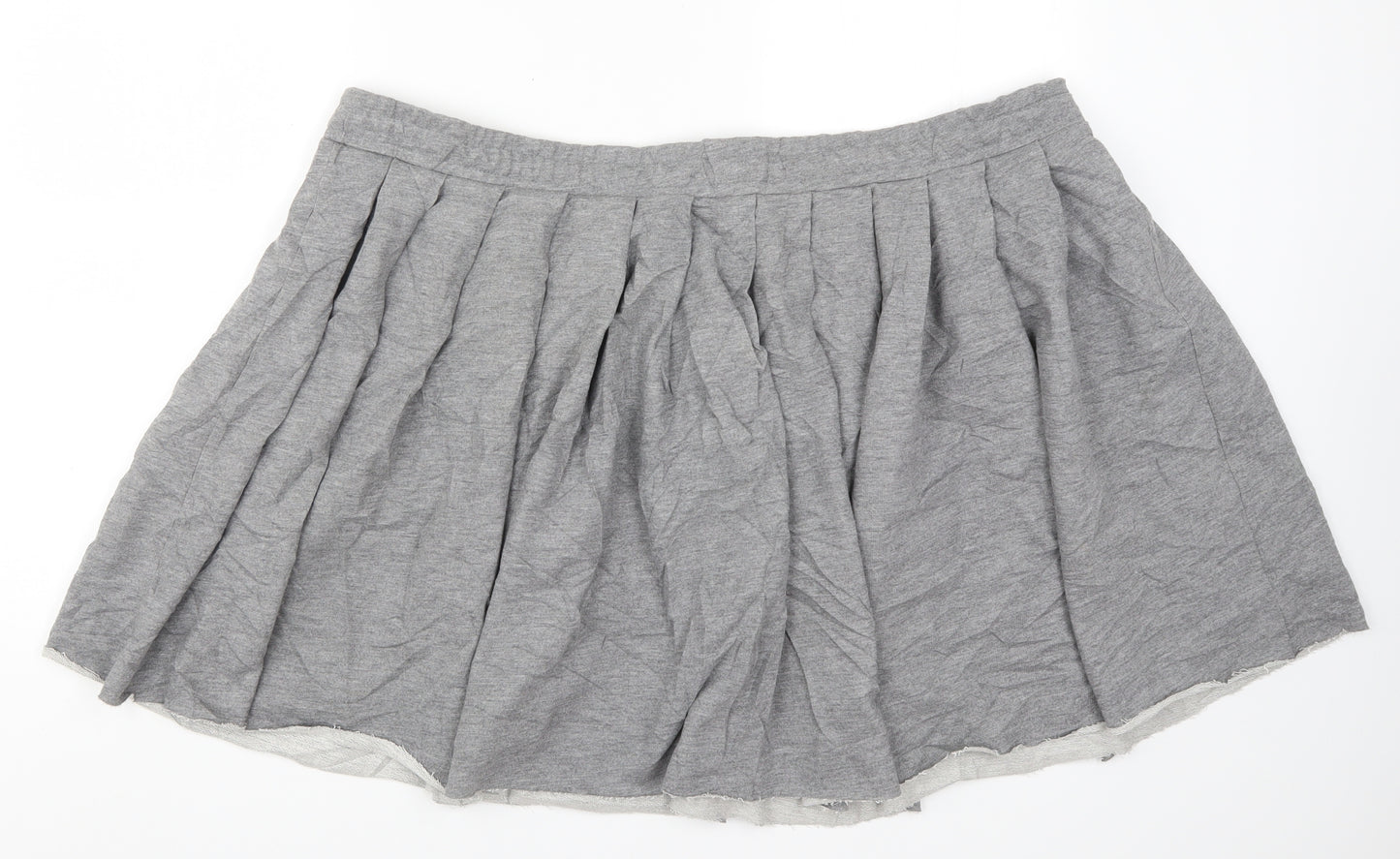 COLLUSION Womens Grey   Skater Skirt Size 24