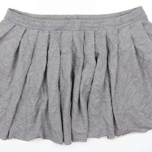 COLLUSION Womens Grey   Skater Skirt Size 24