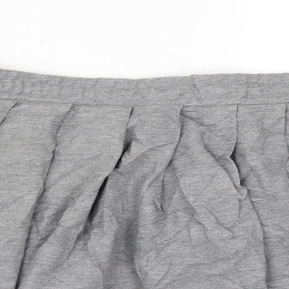 COLLUSION Womens Grey   Skater Skirt Size 24