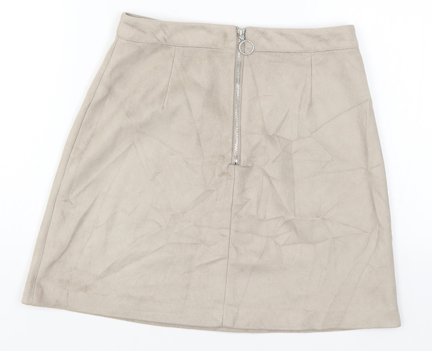 Primark Womens Beige   Mini Skirt Size 6