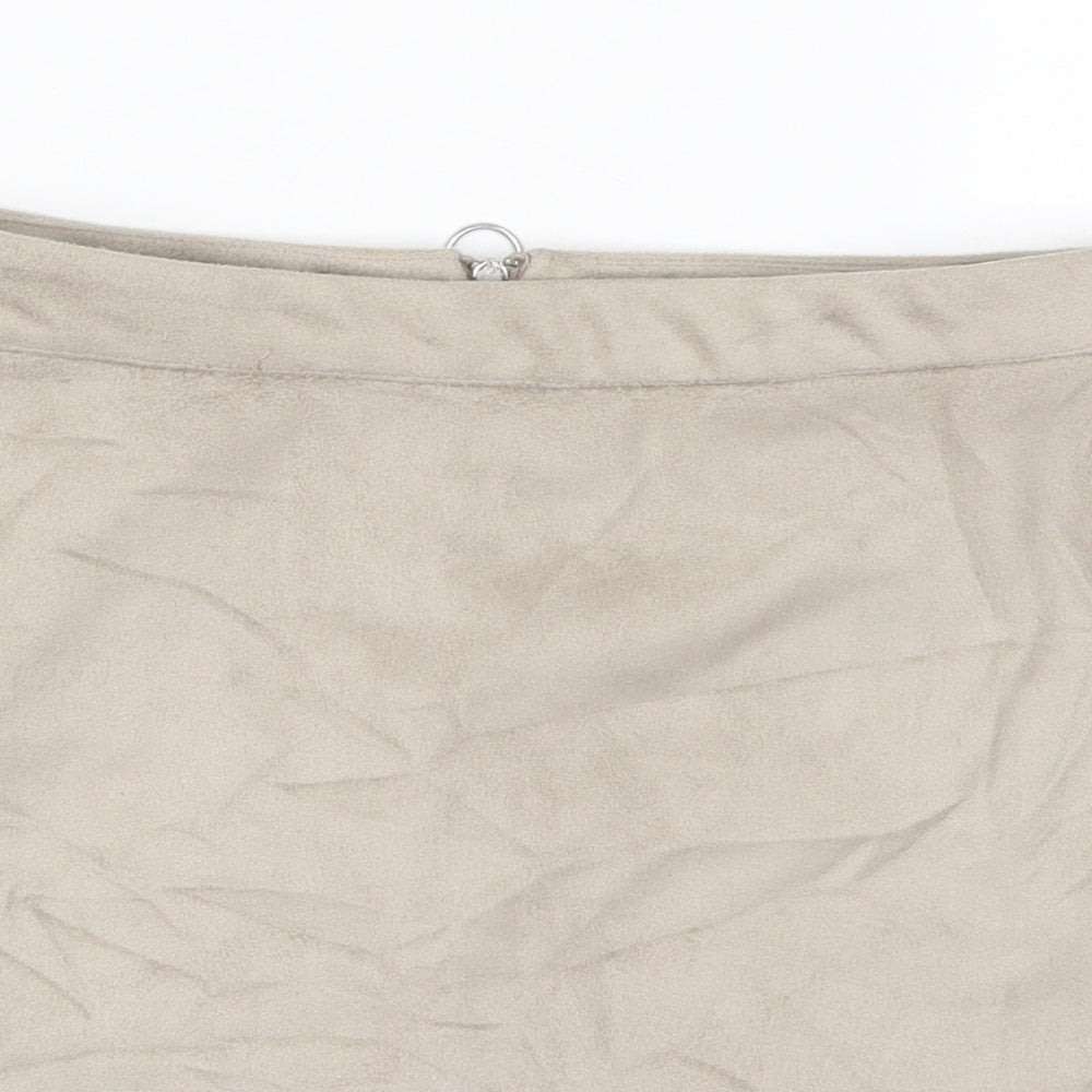 Primark Womens Beige   Mini Skirt Size 6