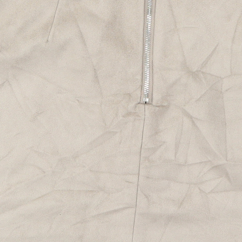 Primark Womens Beige   Mini Skirt Size 6
