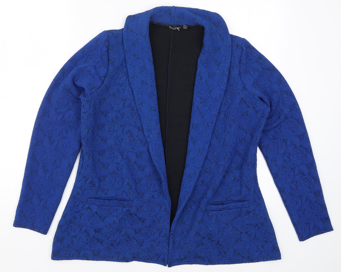 Boohoo Womens Blue   Jacket  Size 12
