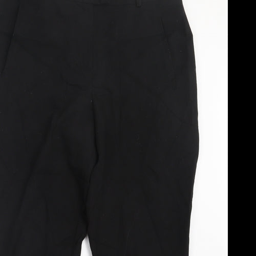 New Look Womens Black   Trousers  Size 14 L25.5 in