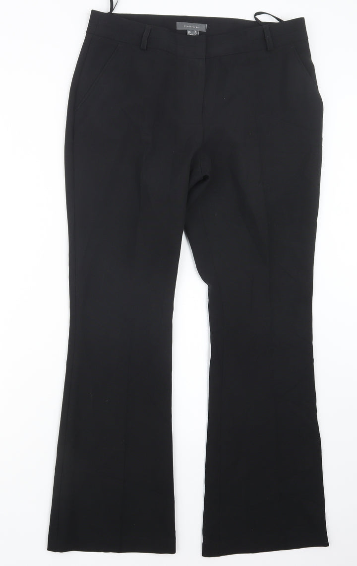 Atmosphere Womens Black   Trousers  Size 12 L29 in