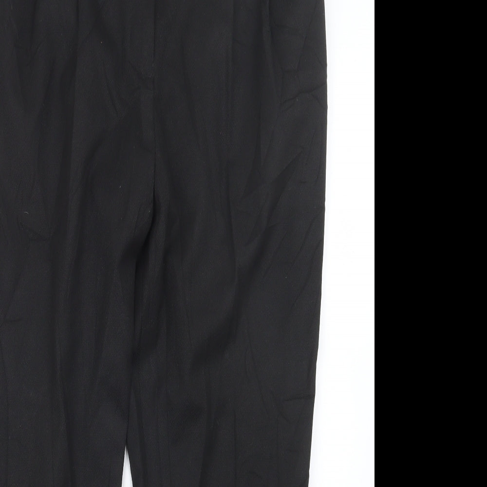 NEXT Womens Black   Trousers  Size 16 L27 in