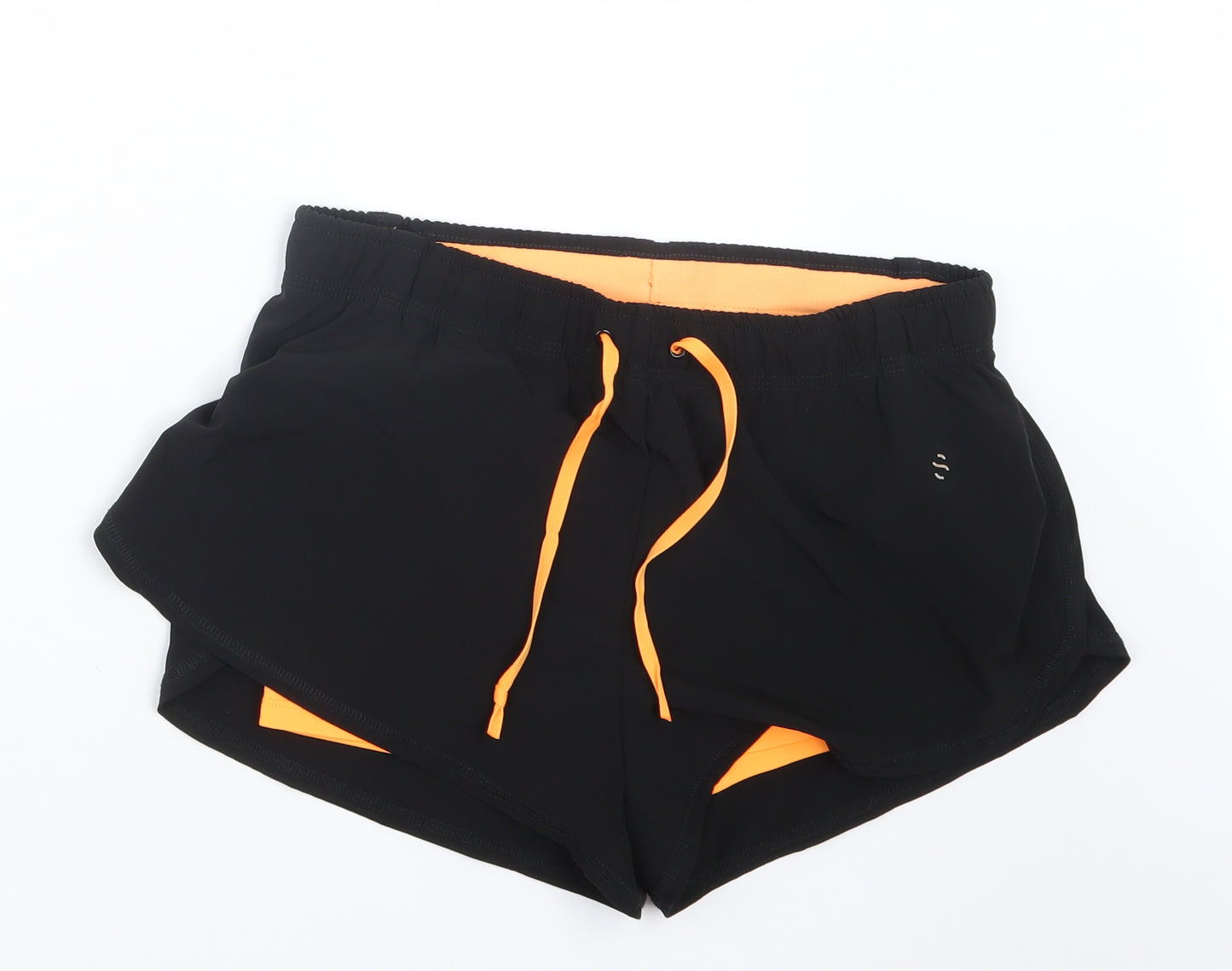 H&M Womens Black   Athletic Shorts Size 10