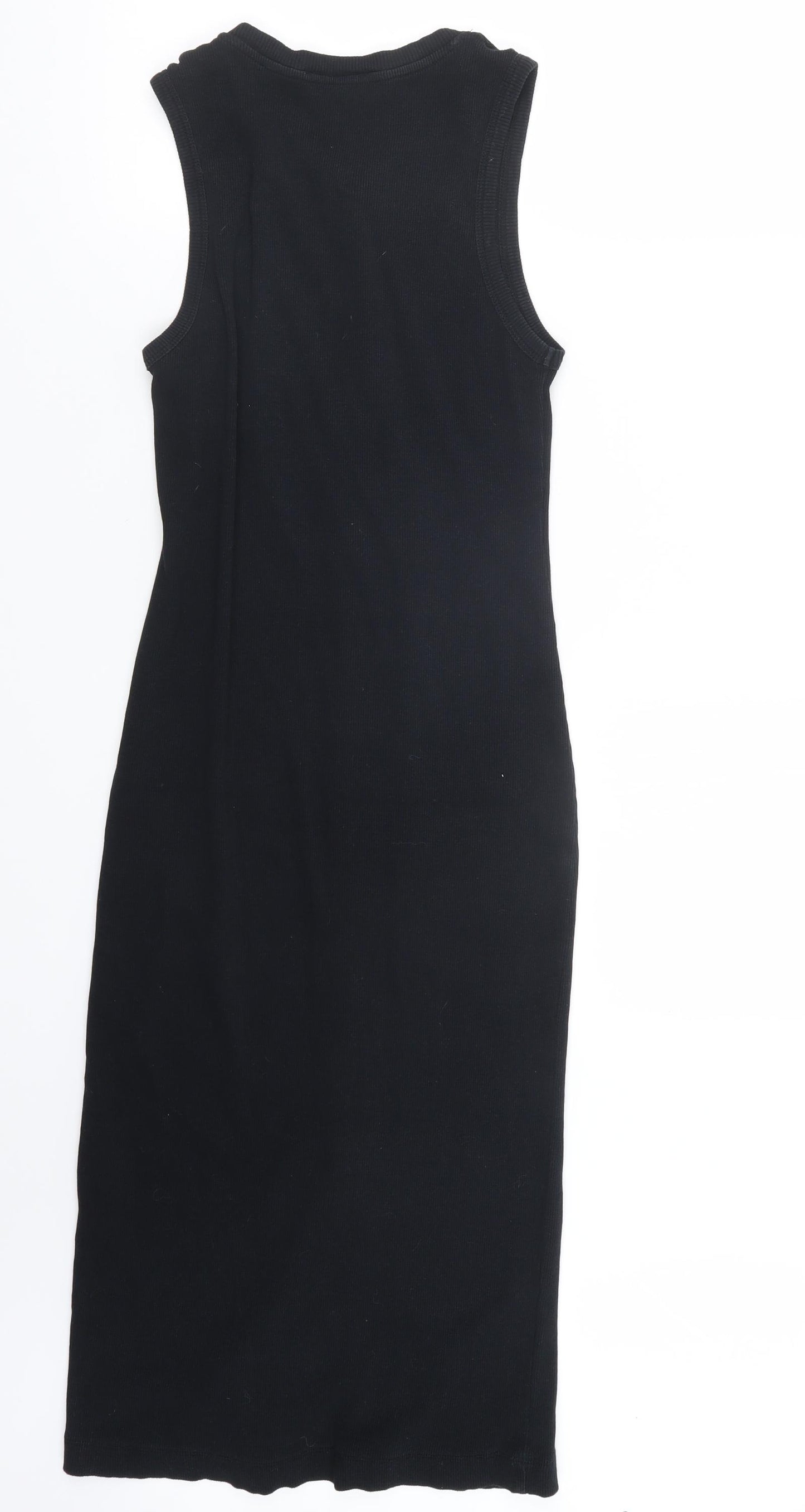 Zara Womens Black   T-Shirt Dress  Size S