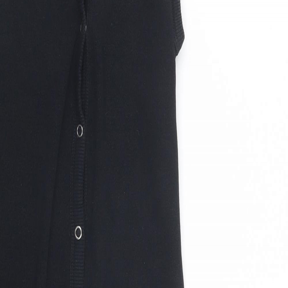 Zara Womens Black   T-Shirt Dress  Size S