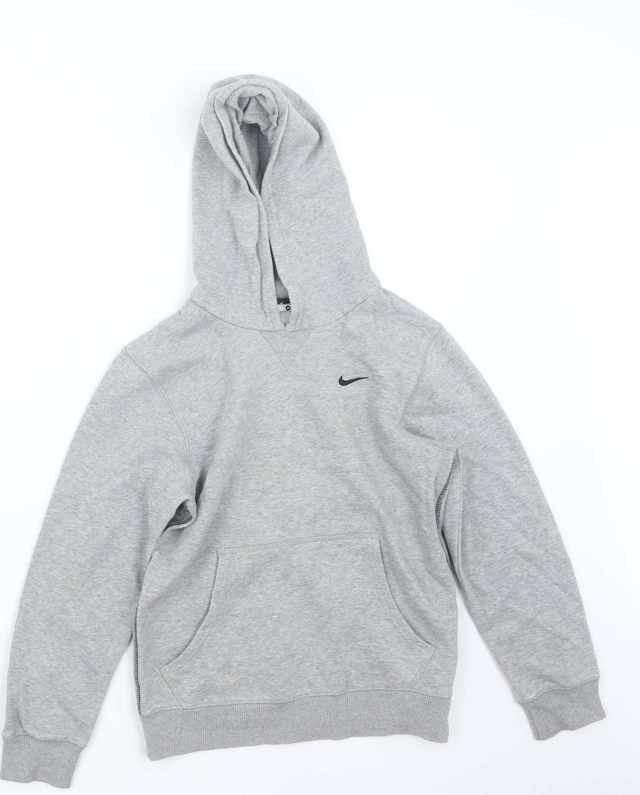 Nike Boys Grey   Pullover Hoodie Size 10-11 Years