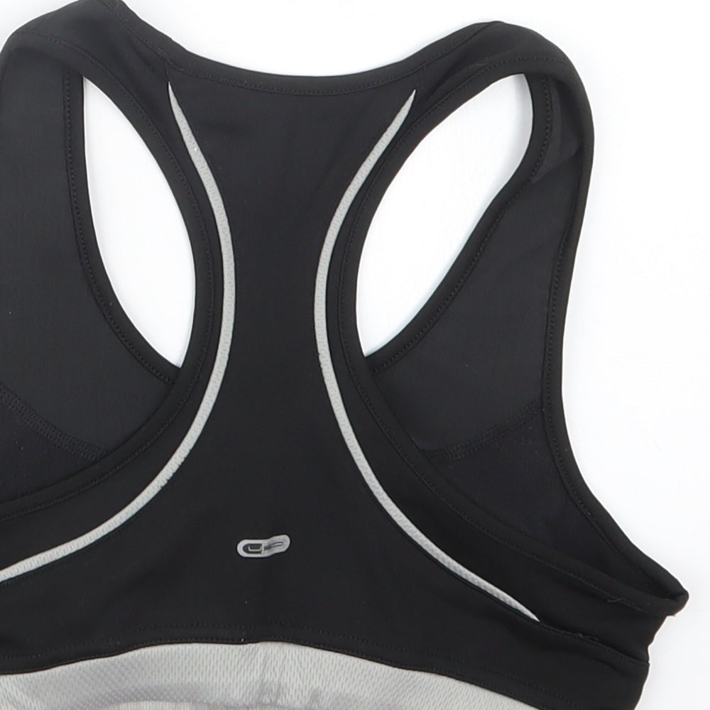 PUMA Womens Black   Cropped T-Shirt Size 10