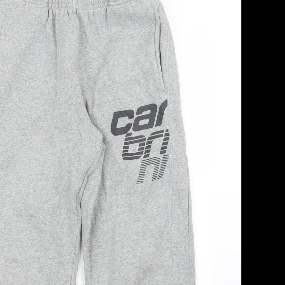 Carbrini Boys Grey   Jogger Trousers Size 14-15 Years
