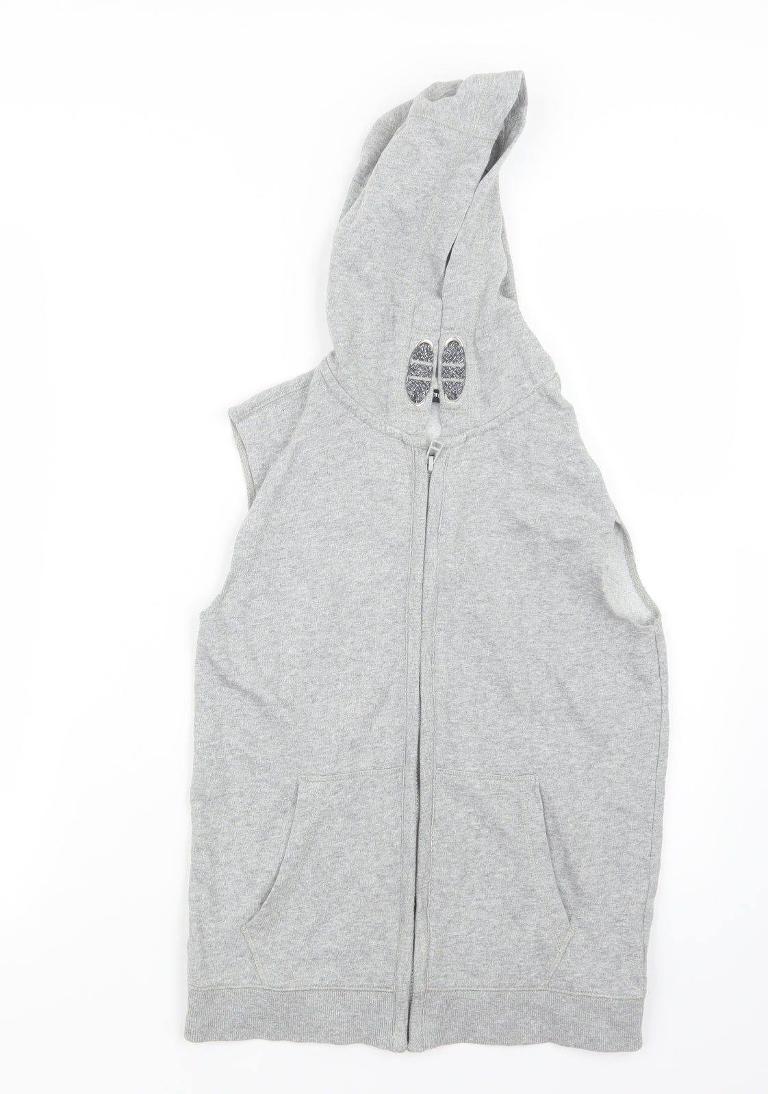 George Boys Grey   Full Zip Hoodie Size 9-10 Years