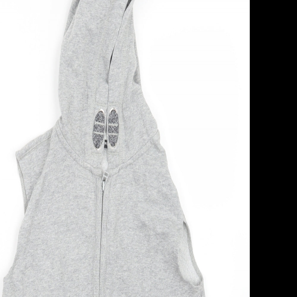 George Boys Grey   Full Zip Hoodie Size 9-10 Years