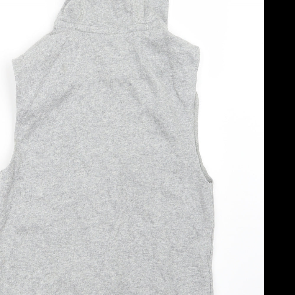 George Boys Grey   Full Zip Hoodie Size 9-10 Years