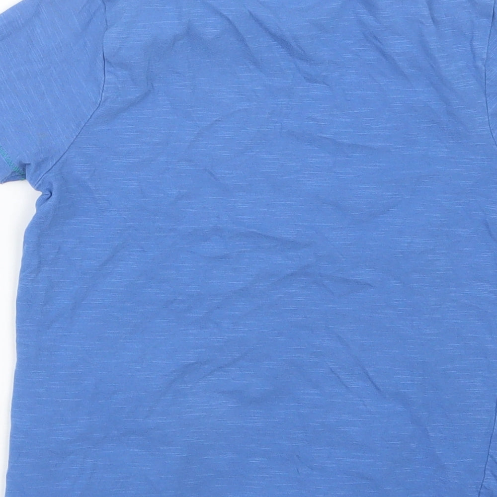 Marks and Spencer Boys Blue   Basic T-Shirt Size 6-7 Years