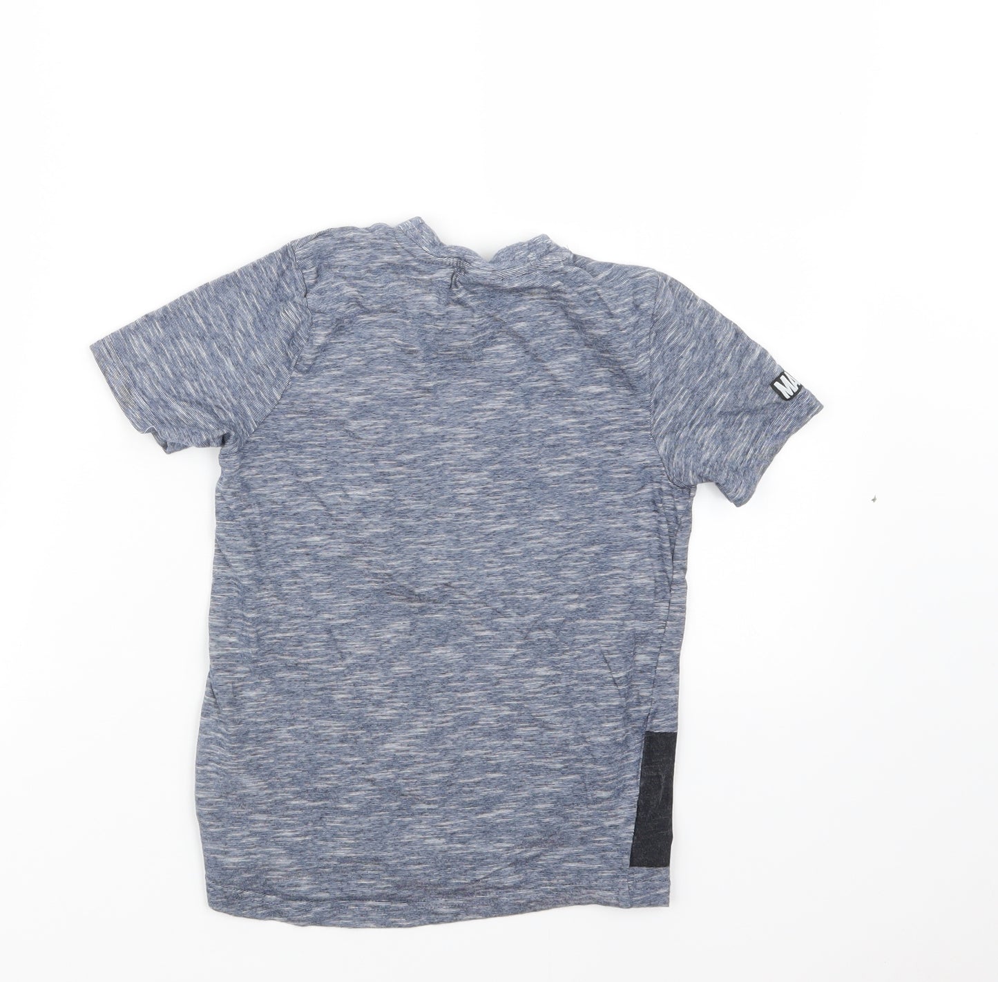 Tesco Boys Blue   Basic T-Shirt Size 6-7 Years  - Avengers