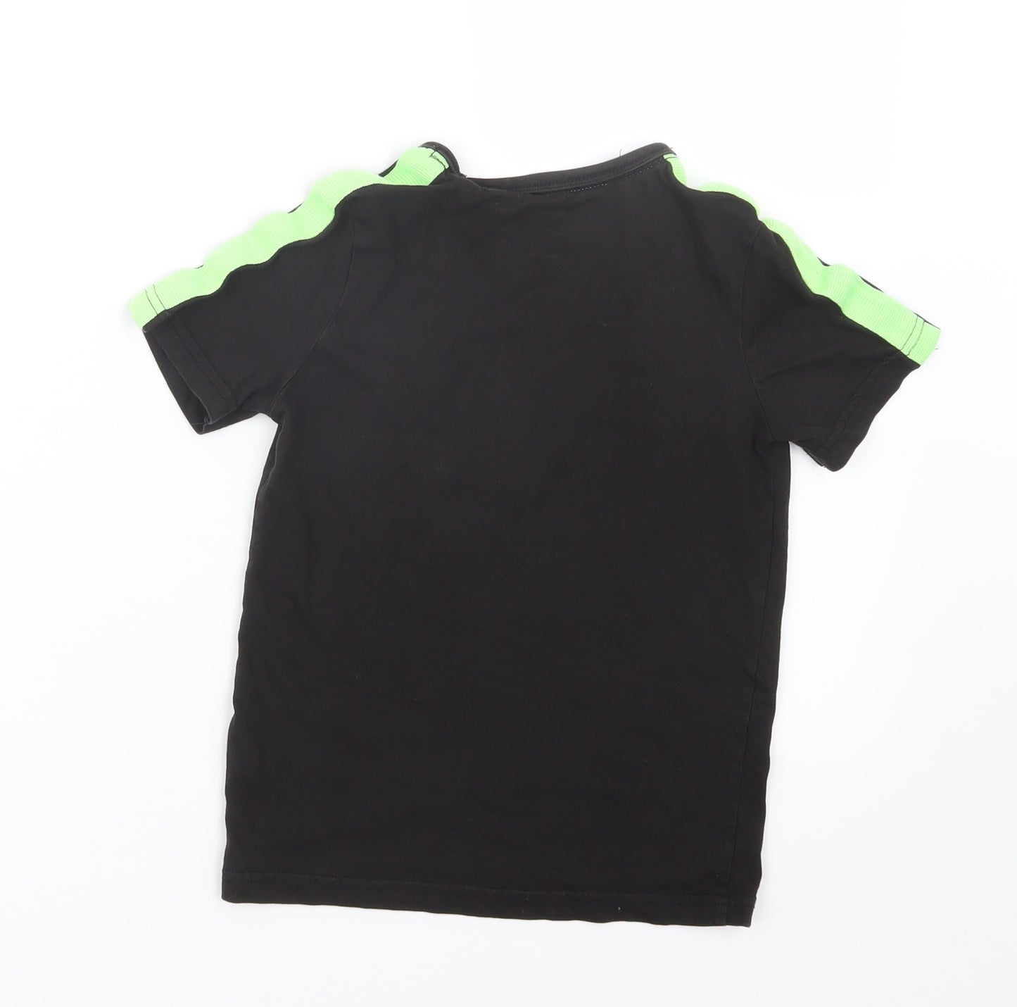 TU Boys Black   Basic T-Shirt Size 6 Years