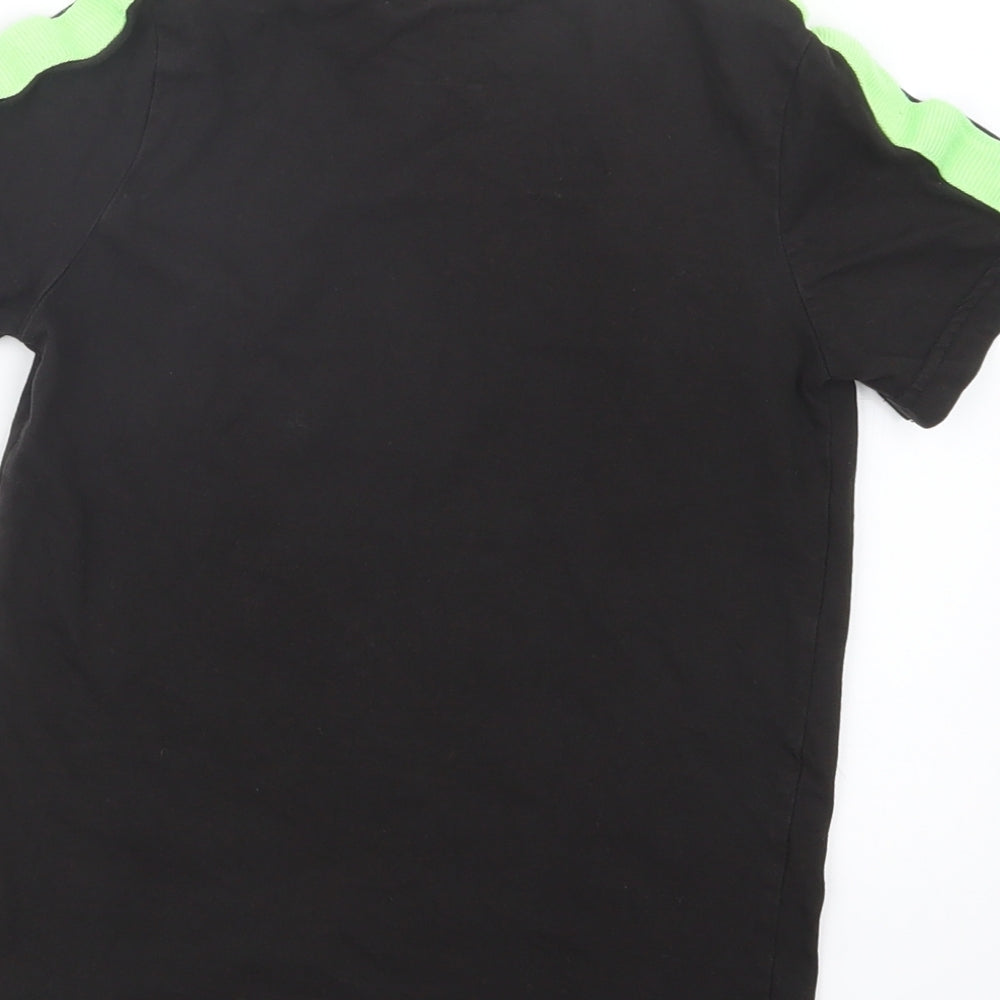 TU Boys Black   Basic T-Shirt Size 6 Years